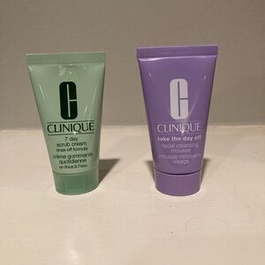Set of 2 Clinique cleansers